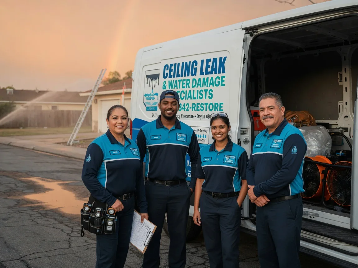 Ceiling Leak Cleanup company in Lairdsville, PA