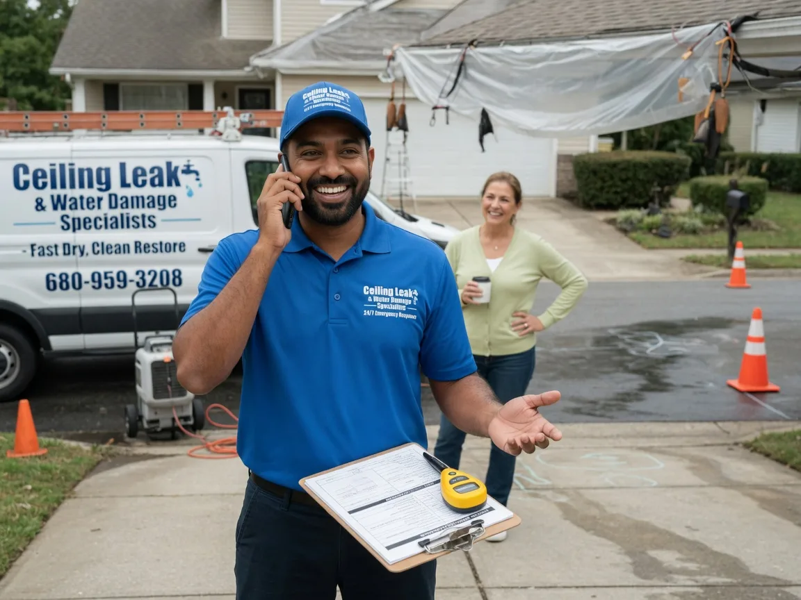 Ceiling Leak Cleanup Lairdsville, PA FAQs